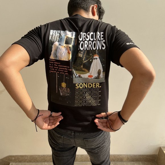 SOKO Sonder Streetwear T-shirt (Relaxed fit) with reflective print. Brand New - Picture 5 of 5